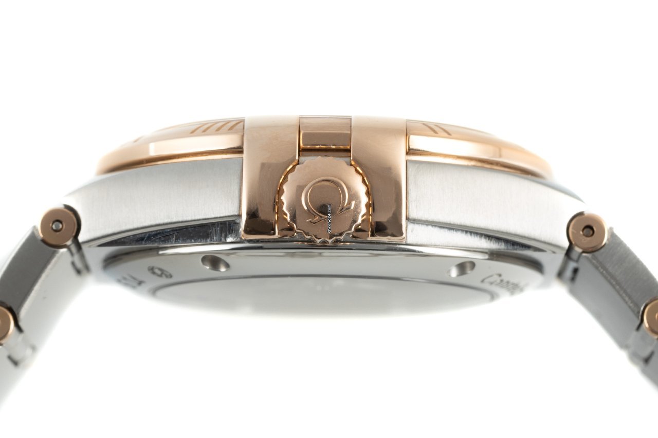 Omega Constellation Day-Date Mens watch Unisex Automatic Gold Steel 123.20.38.22.02.001 5