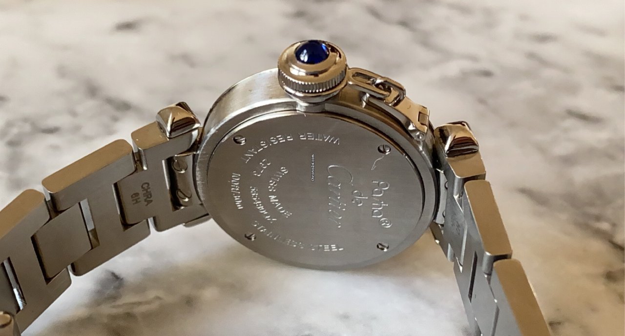 Cartier Pasha Womens watch Quartz Steel W3140007 5