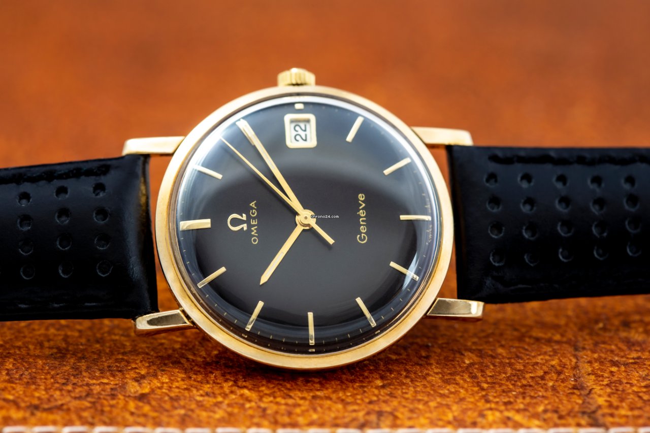 Omega Geneve Mens watch Unisex Manual winding Rose gold 974 5