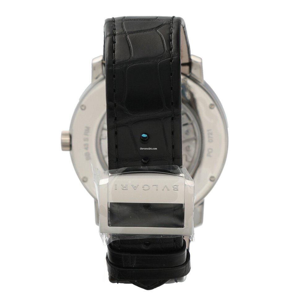 Bulgari Mens watch Unisex Manual winding Steel 101870 5