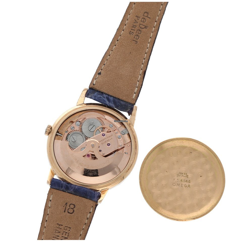 Omega Mens watch Unisex Automatic Rose gold 552 5