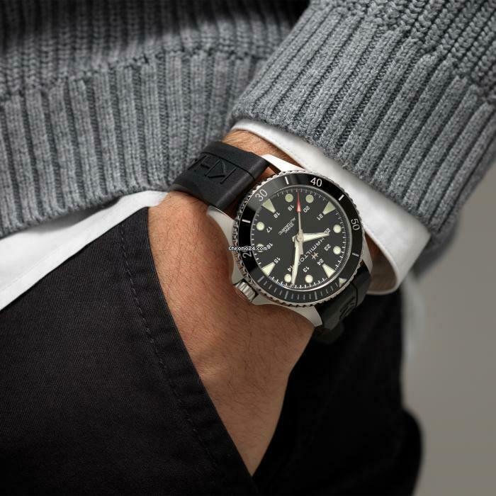 Hamilton Khaki Navy Scuba Mens watch Unisex Automatic Steel H82515330 5