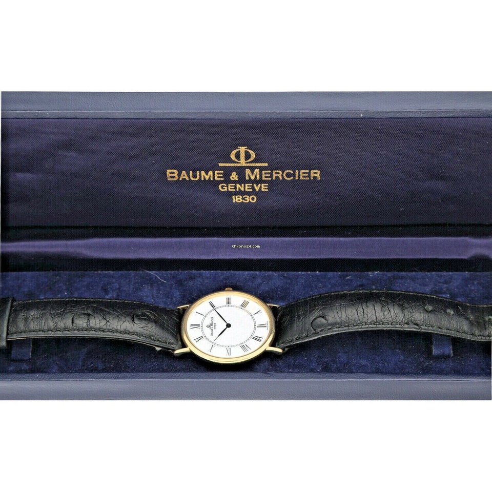 Baume & Mercier Mens watch Unisex Quartz Yellow gold 95600 5