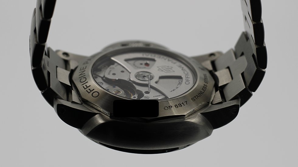 Panerai Luminor 1950 3 Days GMT Automatic Mens watch Unisex Automatic Steel PAM 00329 5
