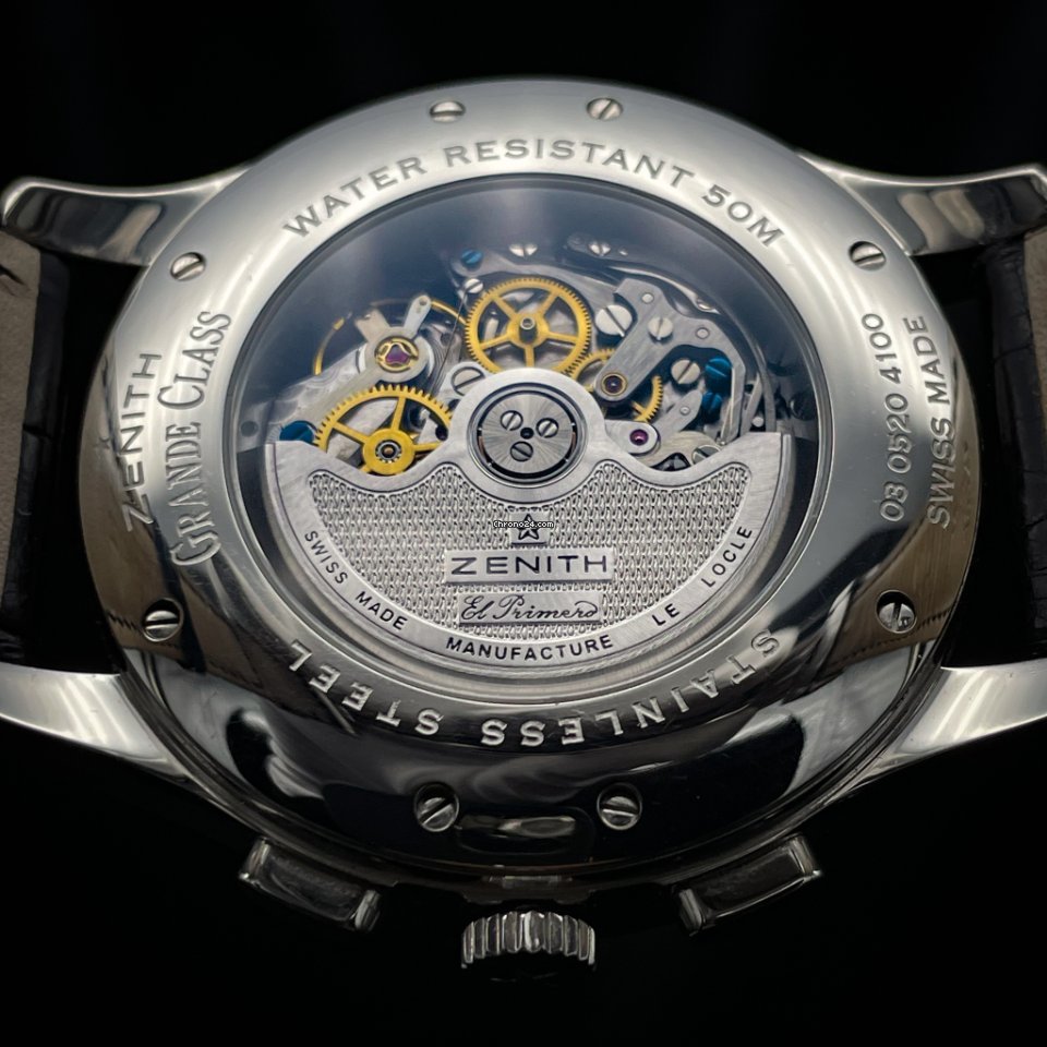 Zenith Mens watch Unisex Automatic Steel 03-0520-410-02C492GB 5