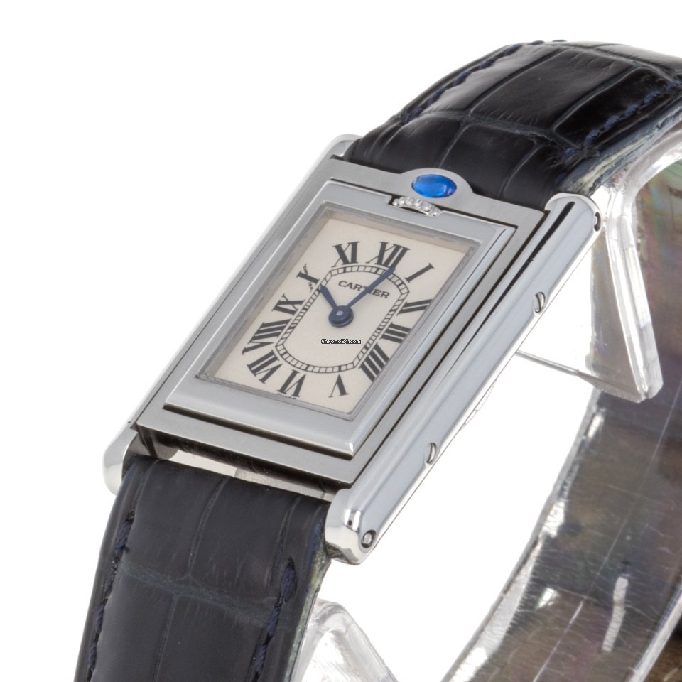 Cartier Tank Womens watch Quartz Steel 2386  W1011158 5