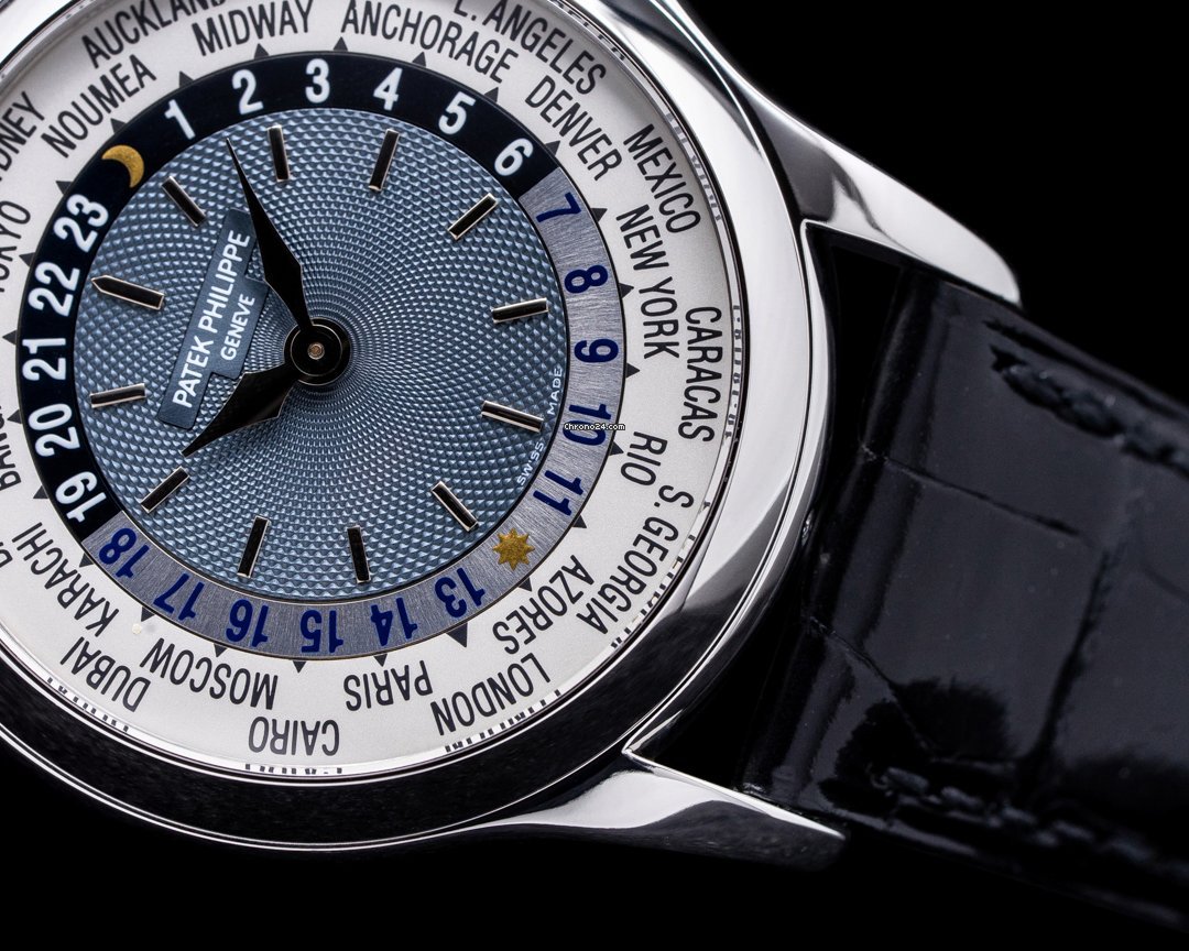 Patek Philippe World Time Mens watch Unisex Automatic Platinum 5110P-001 5