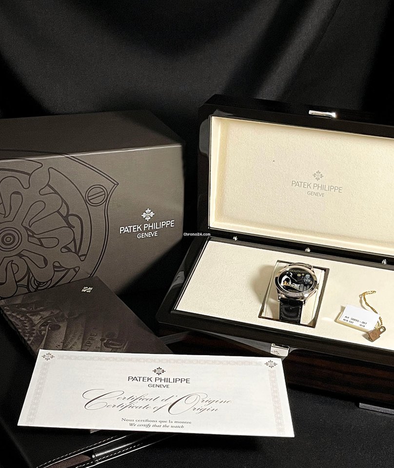 Patek Philippe Calatrava Mens watch Unisex Automatic White gold 5089g-067 5