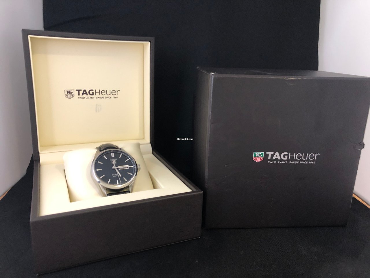 TAG Heuer Carrera Calibre 5 Mens watch Unisex Automatic Steel war201a.fc6266 5