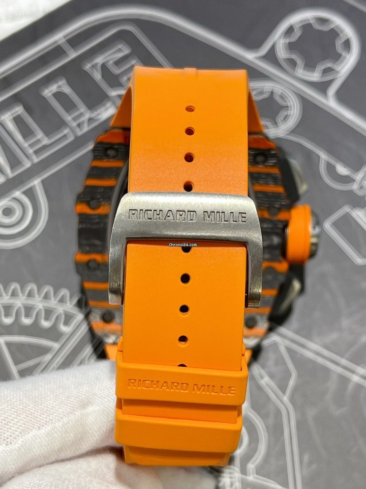 Richard Mille RM 011 Mens watch Unisex Automatic Carbon Richard Mille RM 11-03 McLaren 5