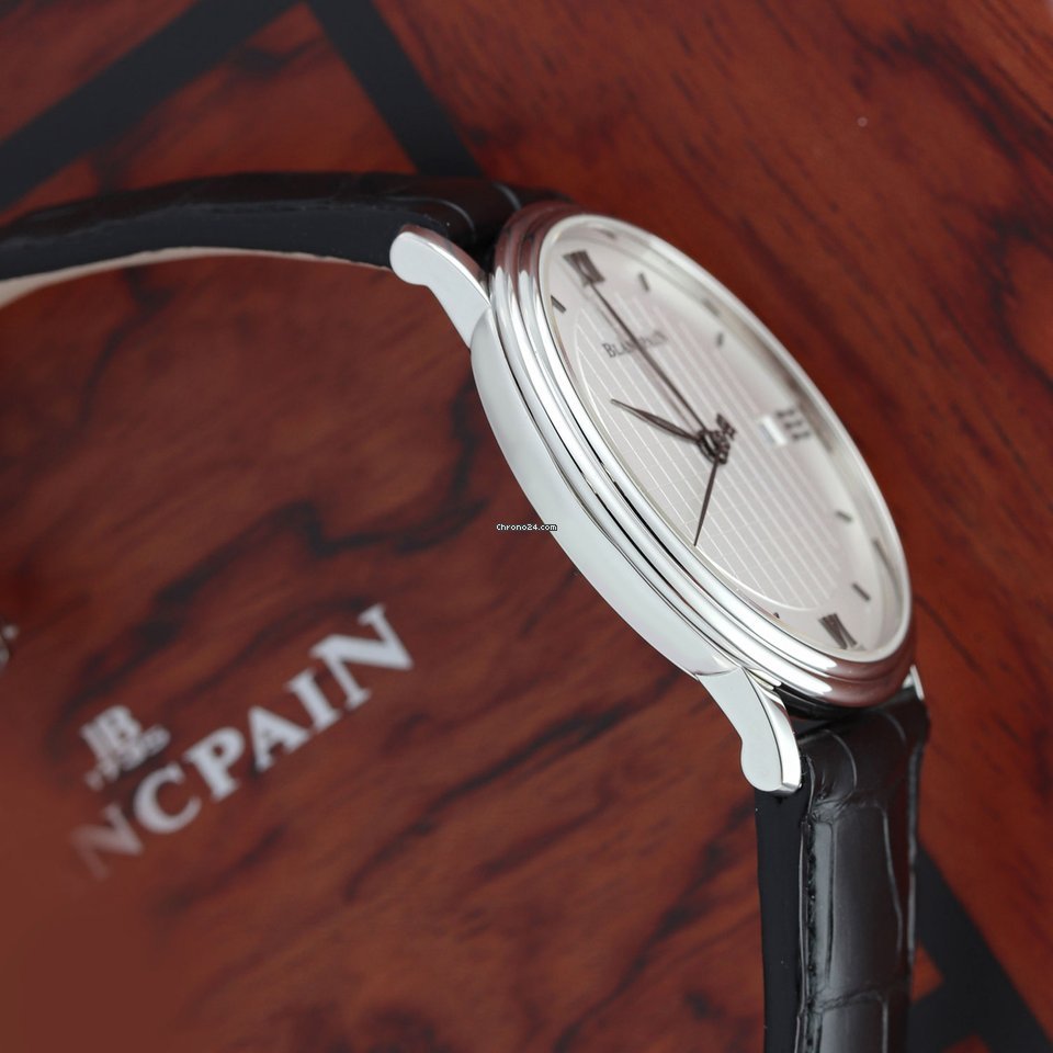 Blancpain Villeret Ultra-Slim Mens watch Unisex Automatic Steel 6651-1143-55b 5