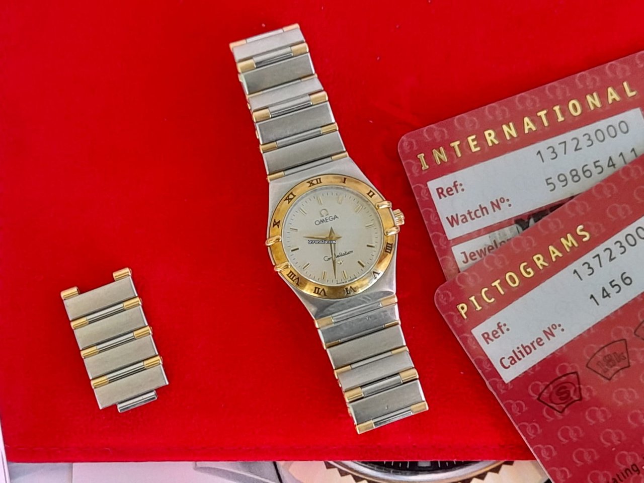 Omega Constellation Womens watch Quartz Gold Steel 13723000 5