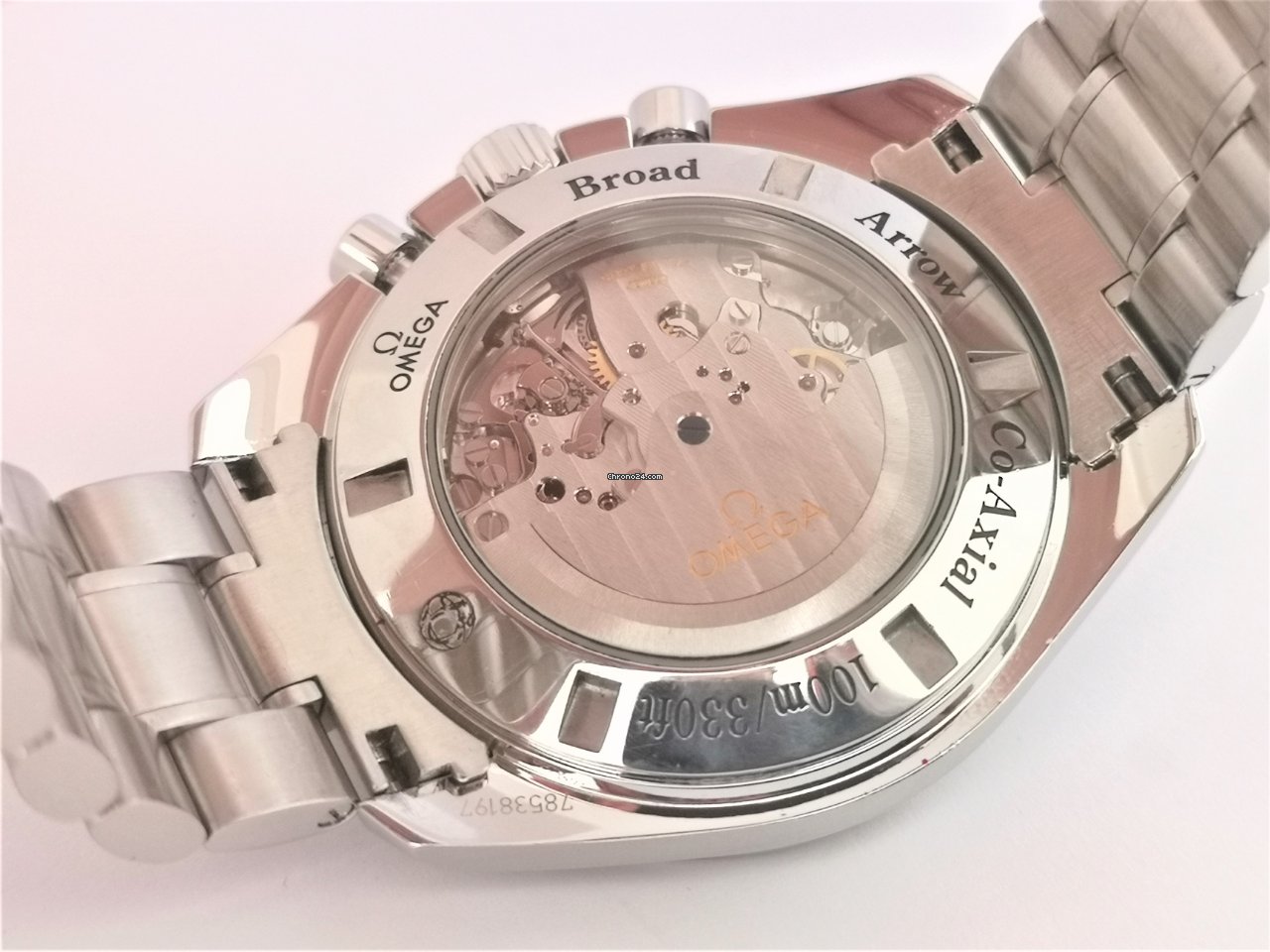 Omega Speedmaster Broad Arrow Mens watch Unisex Automatic Steel 32110425002001 5