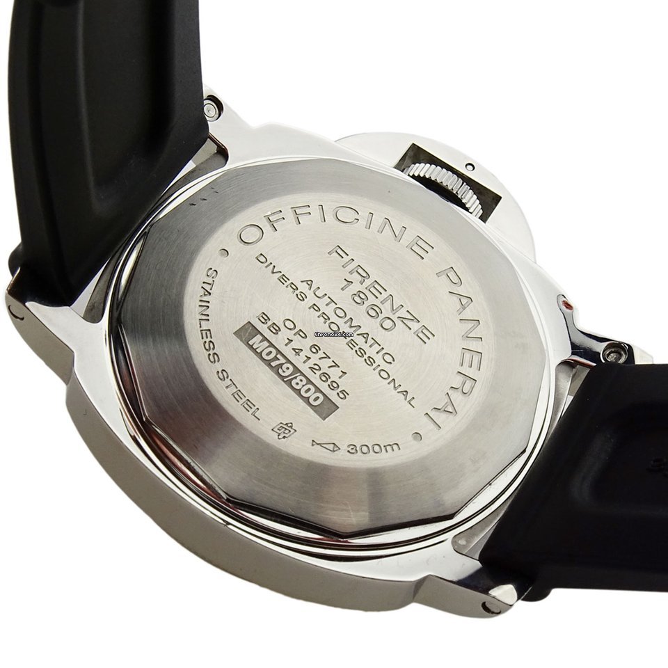 Panerai Luminor Submersible Mens watch Unisex Automatic Steel PAM00024 5