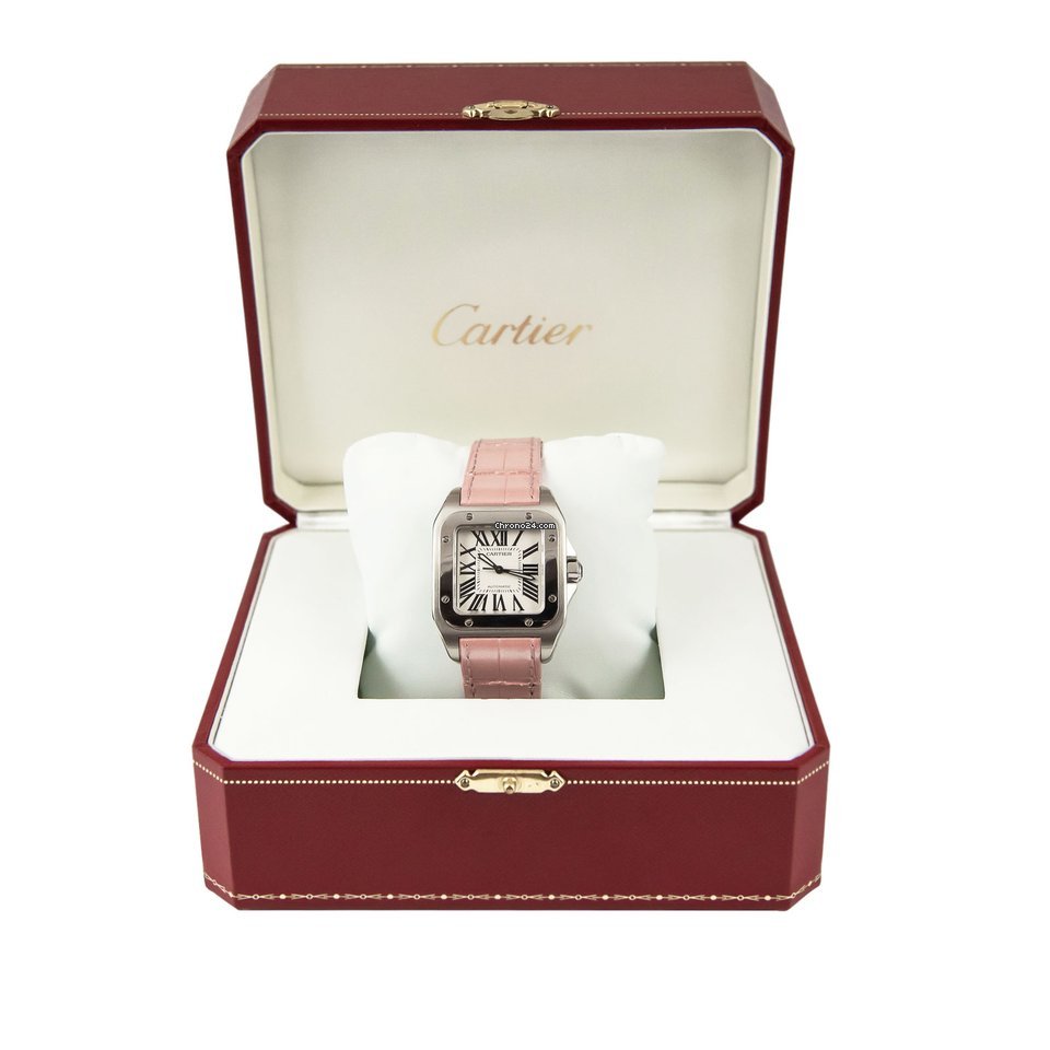 Cartier Santos 100 Womens watch Automatic Steel W20126X8 5