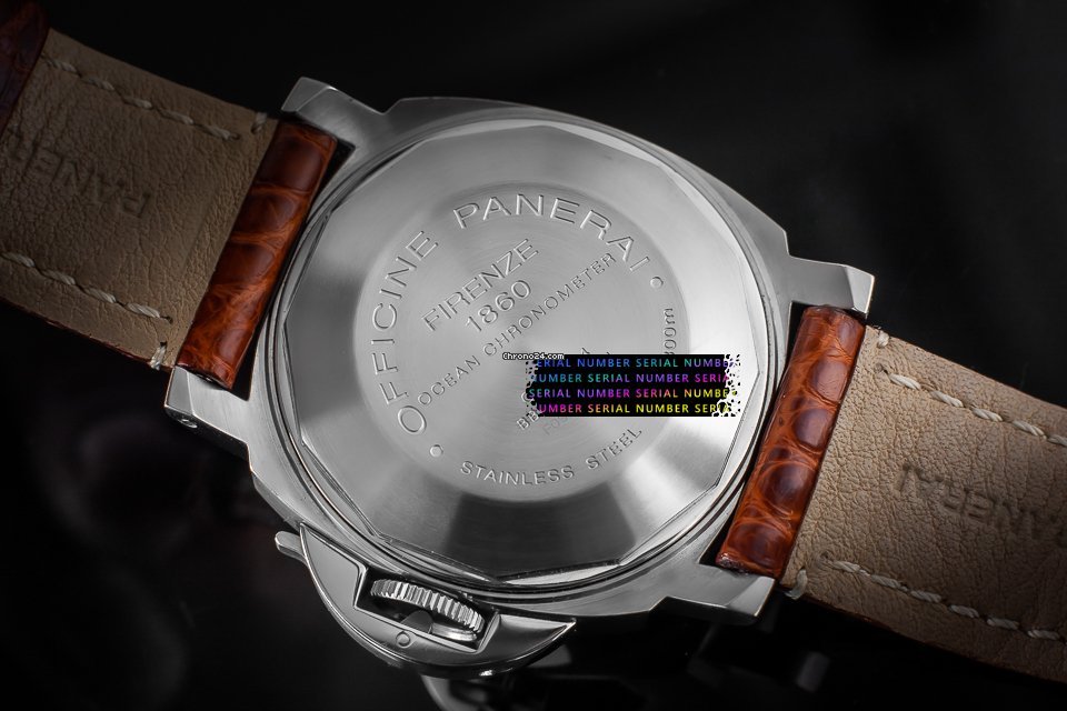 Panerai Luminor GMT Automatic Mens watch Unisex Automatic Steel PAM 00159 5