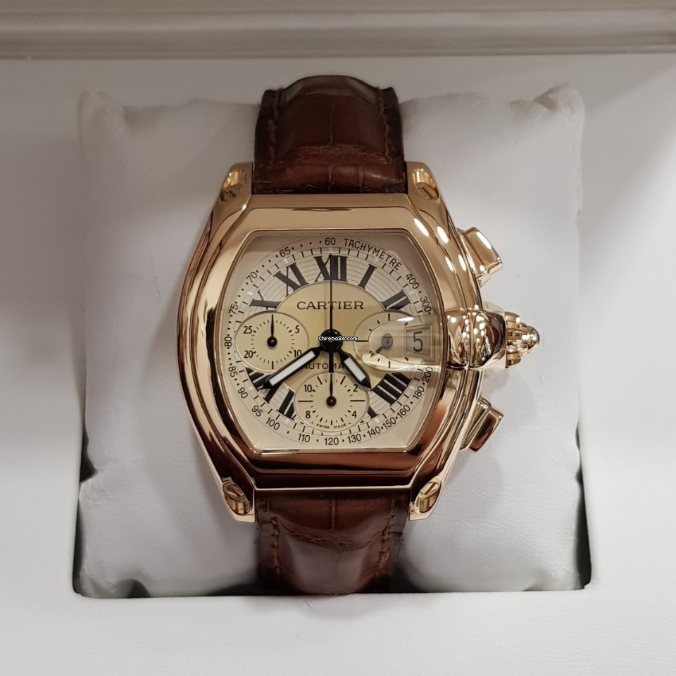 Cartier Roadster Mens watch Unisex Automatic Yellow gold 2619 5