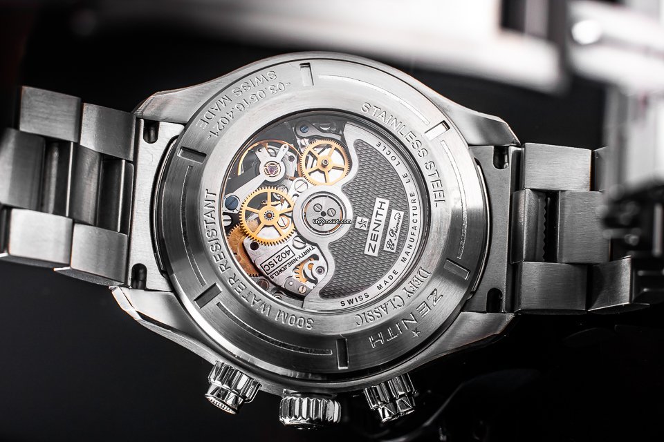 Zenith Defy El Primero Mens watch Unisex Automatic Steel 03.0516.4021 5