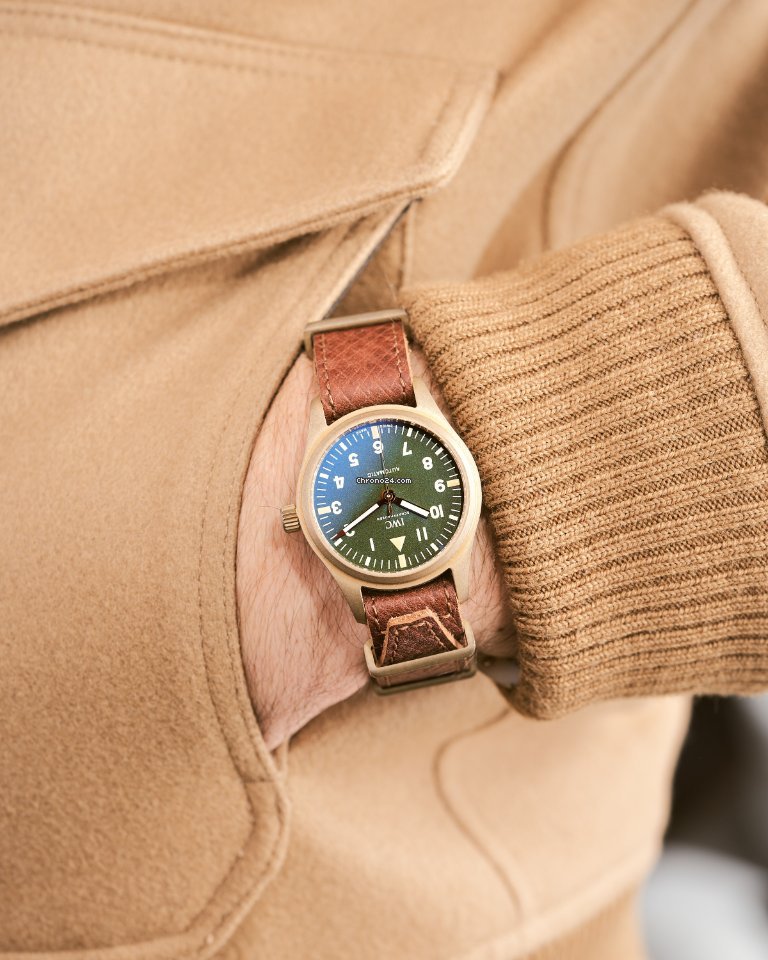 IWC Pilots Watch Automatic 36 Mens watch Unisex Automatic Bronze IW324019 5