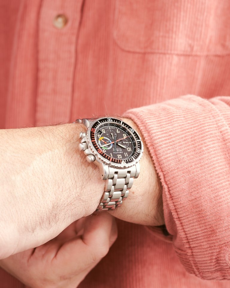 Zenith El Primero Mens watch Unisex Automatic Steel 02.0480.405 5