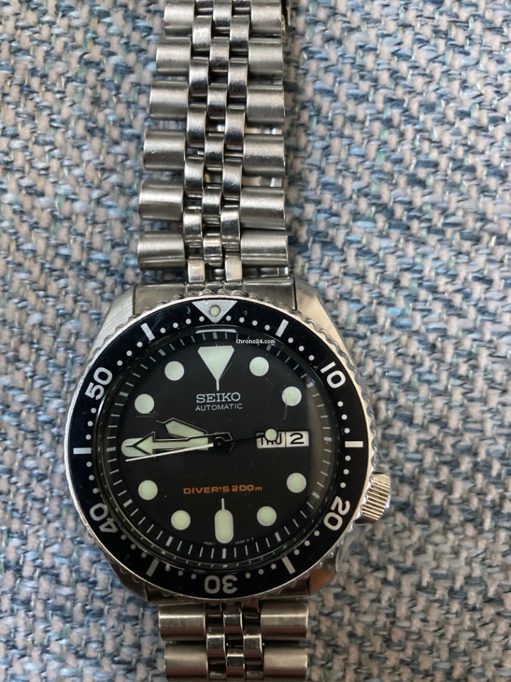 Seiko Mens watch Unisex Automatic Steel 7S26-0020 5