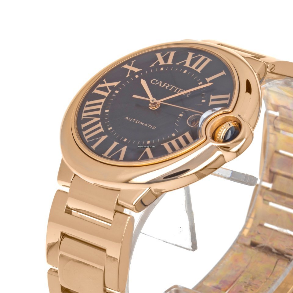 Cartier Ballon Bleu 42mm Mens watch Unisex Automatic Rose gold W6920036  2999 5