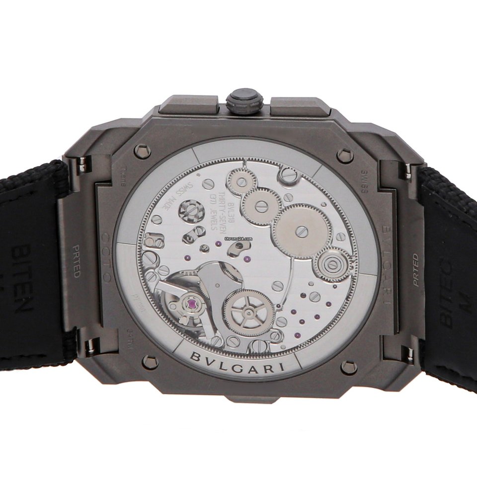 Bulgari Octo Mens watch Unisex Automatic Titanium 103371 5