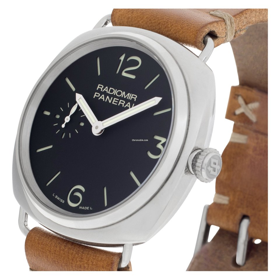 Panerai Radiomir Mens watch Unisex Manual winding Steel PAM337 5