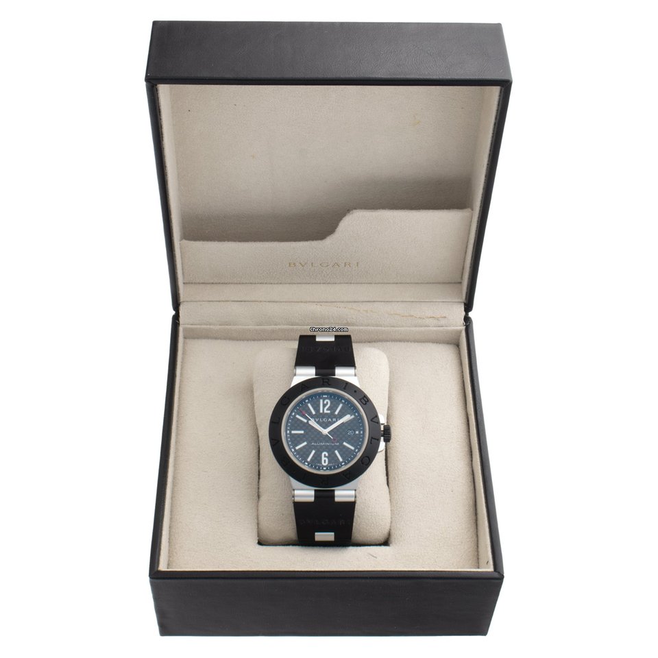 Bulgari Mens watch Unisex Automatic Titanium AL 44 TA 5