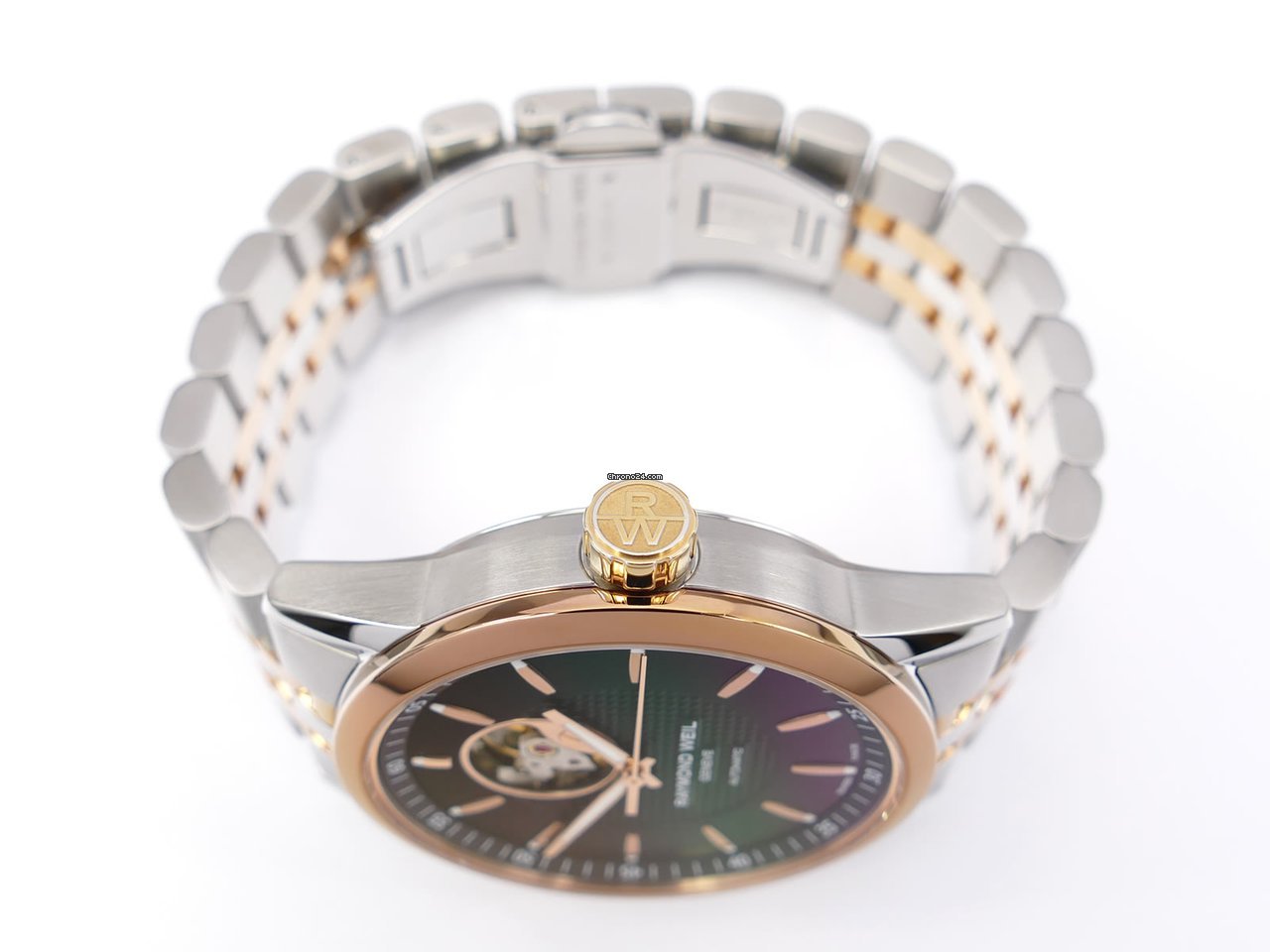 Raymond Weil Freelancer Mens watch Unisex Automatic Gold Steel 27101 5