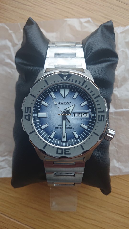 Seiko Monster Mens watch Unisex Automatic Steel SRPG57K1 5