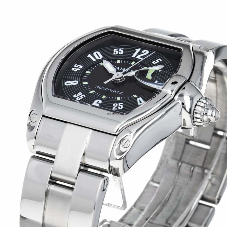 Cartier Roadster Mens watch Unisex Automatic Steel W62002V3  2510 5