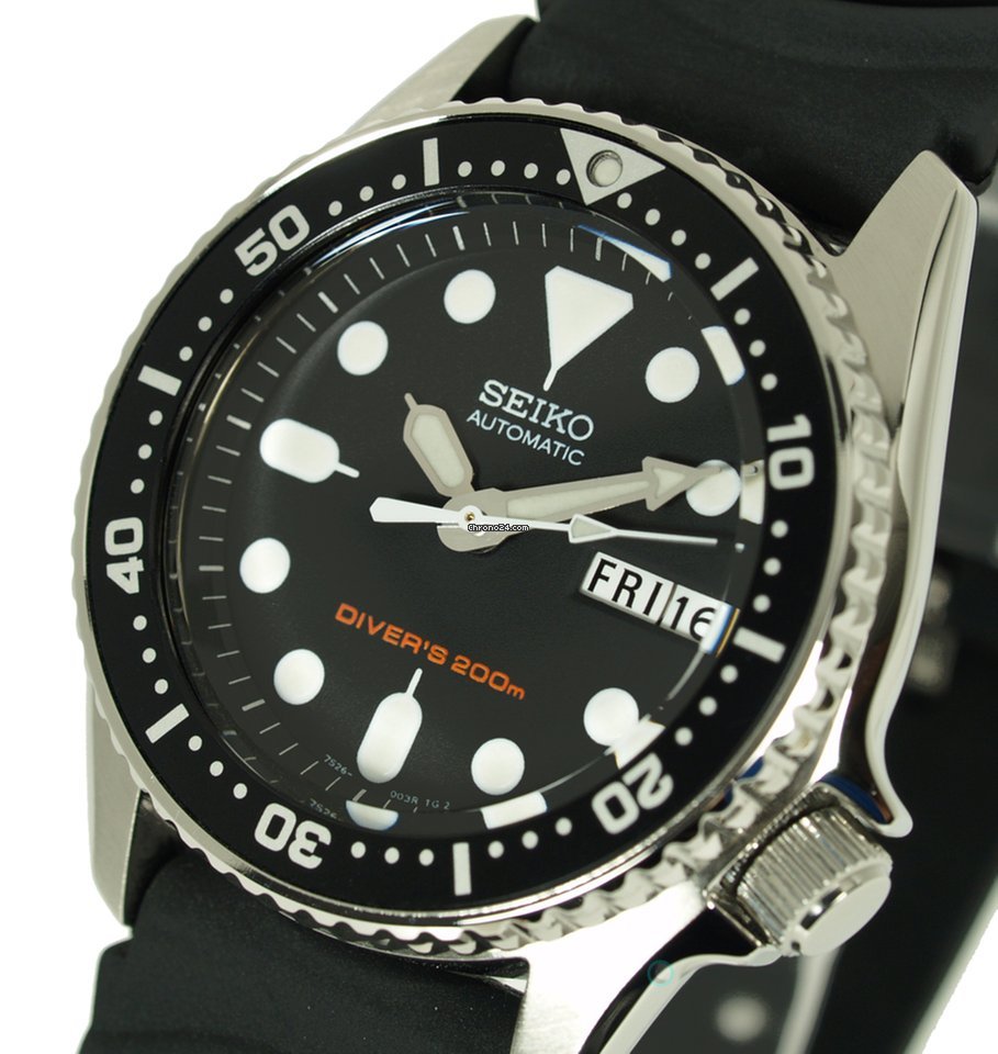 Seiko Mens watch Unisex Automatic Steel SKX013K1 5