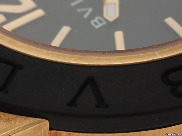 Bulgari Diagono Mens watch Unisex Automatic Yellow gold AL38G 5