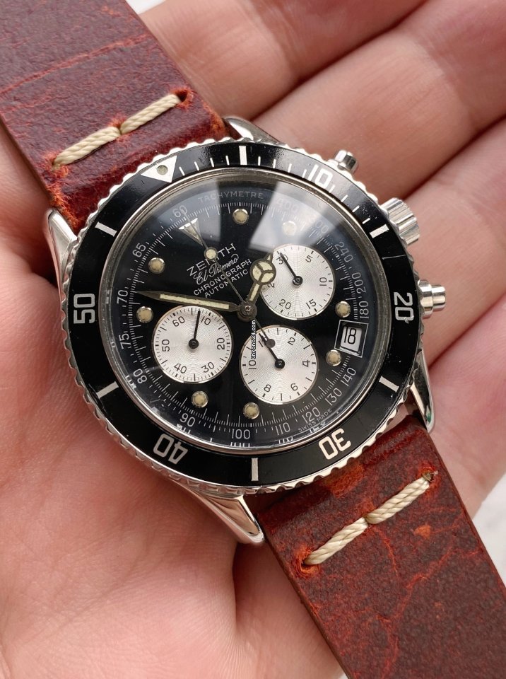Zenith El Primero Chronograph Mens watch Unisex Automatic Steel 020310400 5