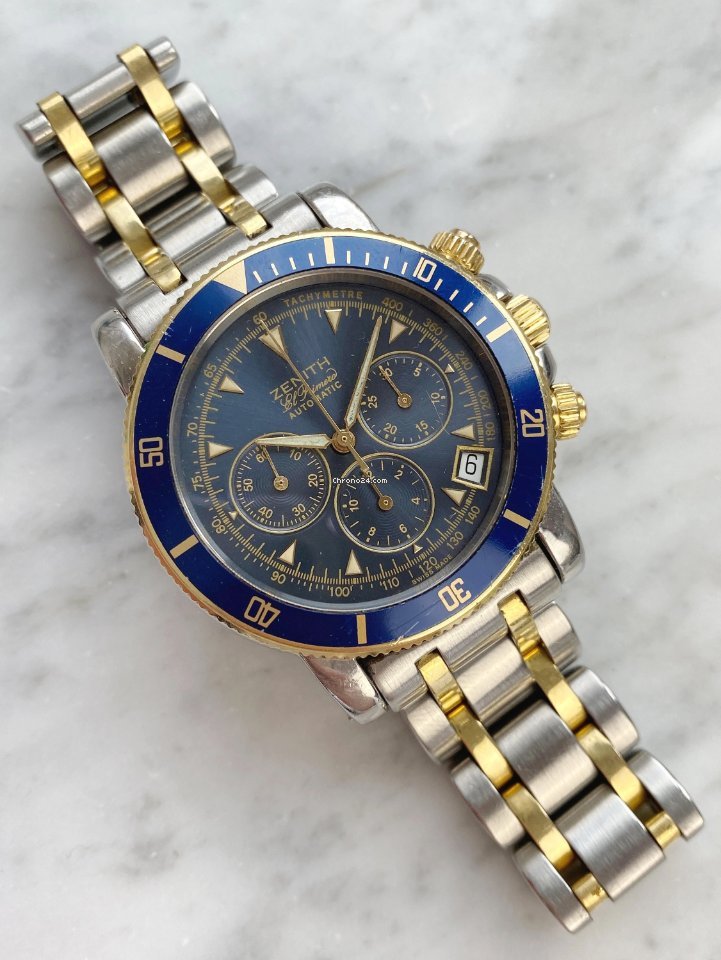 Zenith El Primero Chronograph Mens watch Unisex Automatic Yellow gold 530370400 5