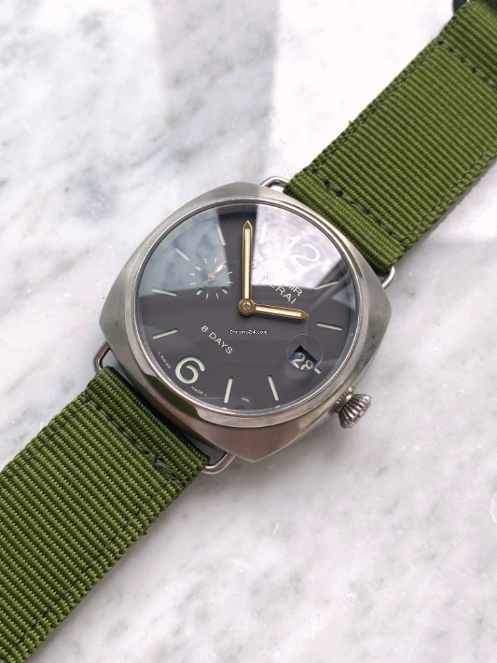 Panerai Radiomir 8 Days Mens watch Unisex Manual winding Titanium 00346 5