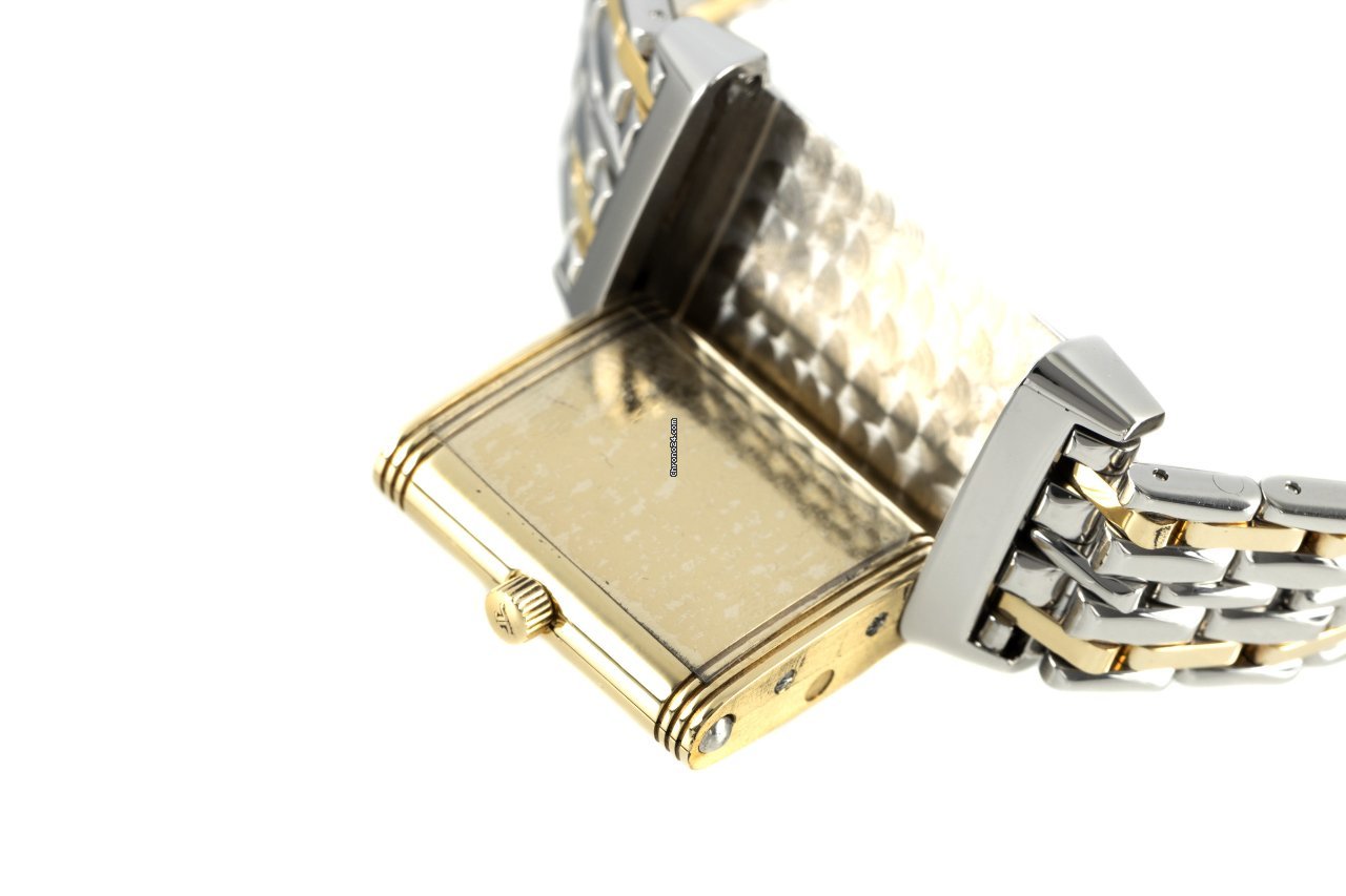 Jaeger-LeCoultre Reverso Lady Womens watch Quartz Gold Steel 260.5.08 5