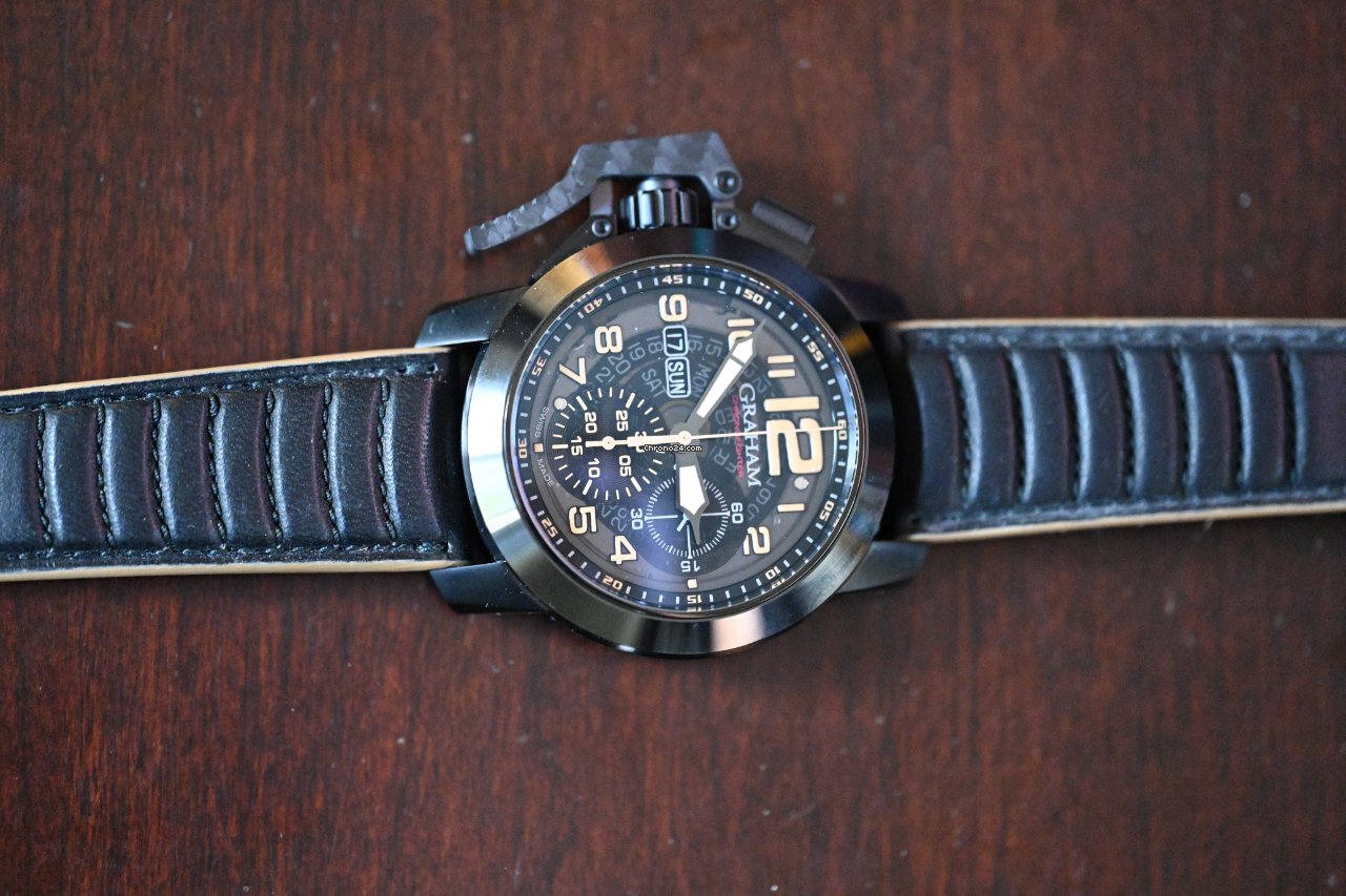 Graham Chronofighter Mens watch Unisex Automatic Steel 2CCAU.B32A 5