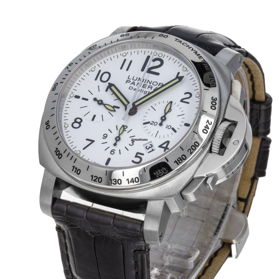 Panerai Luminor Chrono Mens watch Unisex Automatic Steel PAM 00188 5