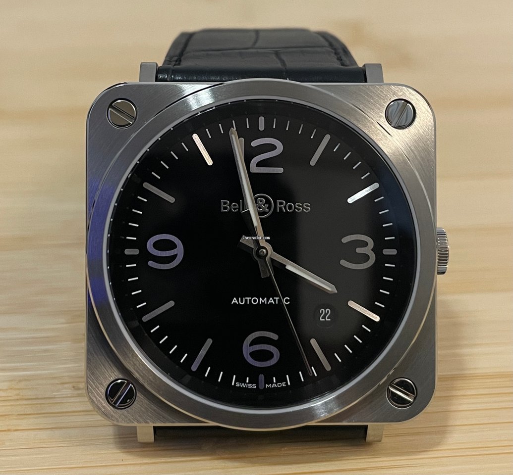 Bell & Ross BR S Mens watch Unisex Automatic Steel BRS92-BL-ST 5