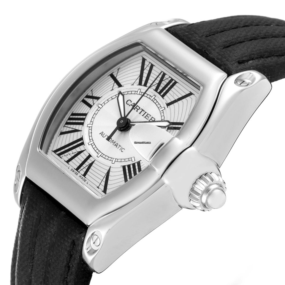 Cartier Roadster Mens watch Unisex Automatic Steel W62025V3 5