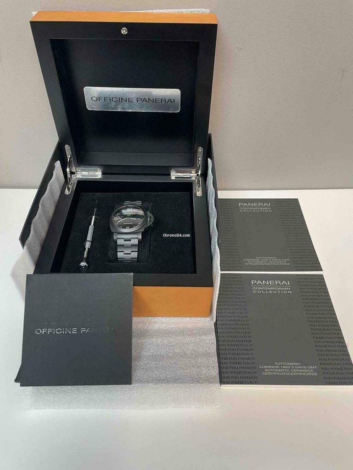 Panerai Luminor 1950 3 Days GMT Automatic Automatic Ceramic PAM00438 5