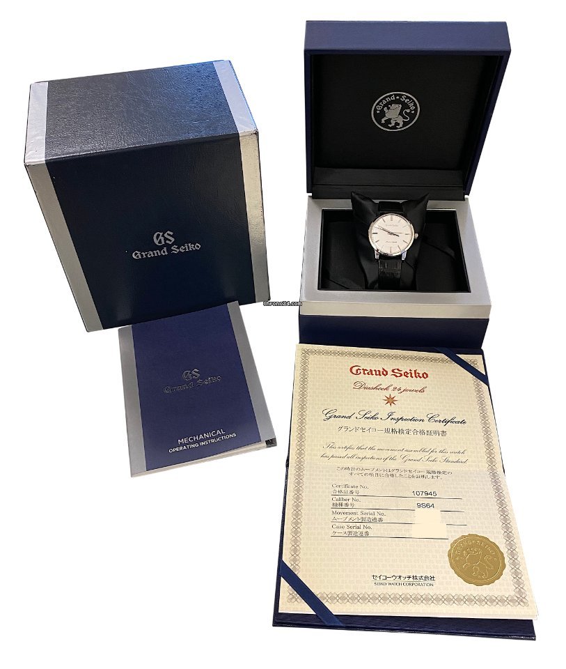 Seiko Grand Seiko Mens watch Unisex Manual winding Steel SBGW253 5