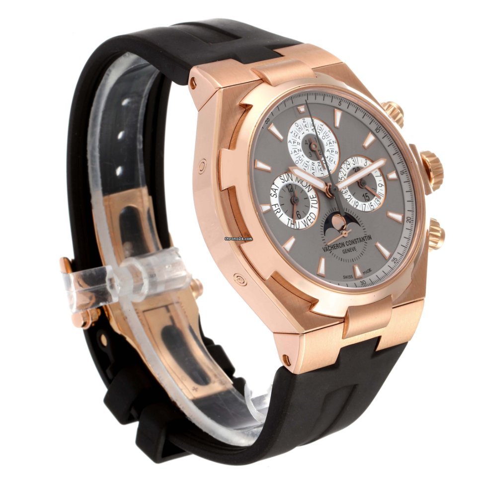 Vacheron Constantin Overseas Chronograph Mens watch Unisex Automatic Rose gold 49020 000R-9753 5