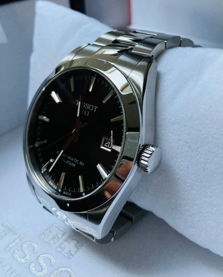 Tissot T-Classic Mens watch Unisex Automatic Steel T127.407.11.061.01 5