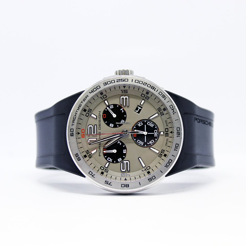 Porsche Design Flat Six Mens watch Unisex Quartz Steel P6320 5