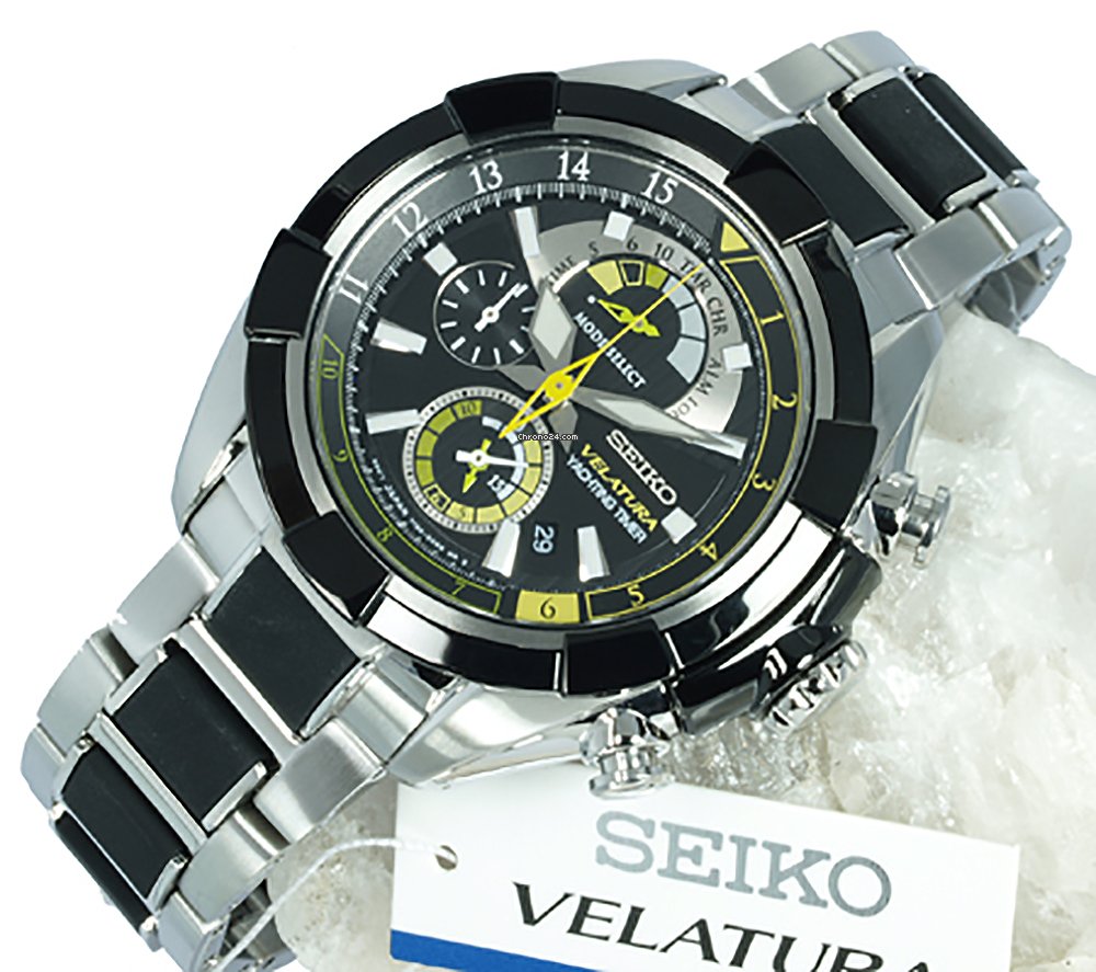 Seiko Velatura Mens watch Unisex Quartz Steel SPC147P1 5