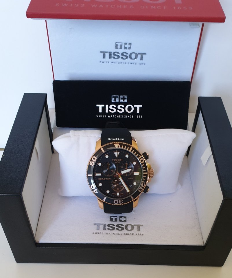 Tissot Seastar 1000 Mens watch Unisex Quartz Steel T120.417.37.051.00 5