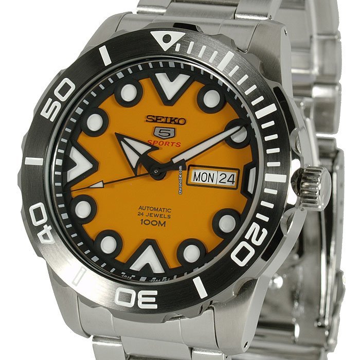 Seiko 5 Sports Mens watch Unisex Automatic Steel SRPA05K1 5